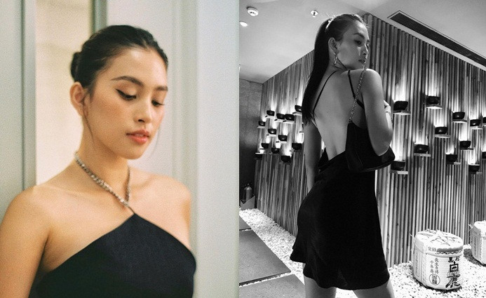 Người đẹp sinh năm 2000 ngày càng chuộng những trang phục khoe lưng trần quyến rũ.