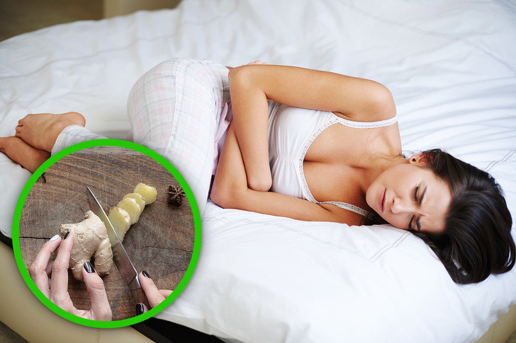 4. Gừng: Gừng cải thiện tiêu hóa và giảm đầy hơi. Nó làm giảm viêm, giảm đau và có thể làm giảm cảm lạnh. Gừng làm giảm bớt ốm nghén và giảm buồn nôn. Gừng có thể được pha thành trà nóng và súp và được ăn hàng ngày.