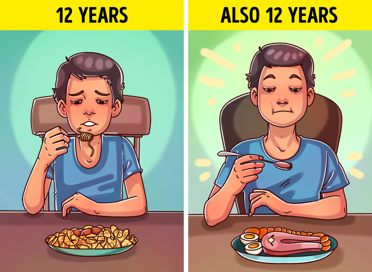 Trẻ chậm lớn: Đây là một dấu hiệu cần chú ý ở trẻ sơ sinh và trẻ nhỏ. Vitamin A cần được bổ sung cho cơ thể mẹ và bé ngay từ tháng thứ 3 của thai kỳ và trong suốt những năm đầu của trẻ. Vitamin A chịu trách nhiệm cho sự phát triển của thị lực, hệ miễn dịch cũng như sự phát triển chung của cơ thể trẻ.