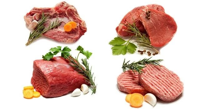 Thịt đỏ: Một số loại thịt có hàm lượng purine cao. Cơ thể chuyển hóa purine thành axit uric. Nếu quá tải, axit uric có thể xâm nhập vào máu và gây bệnh gút. Thịt đỏ, đặc biệt là thịt cừu, có hàm lượng purine rất cao.