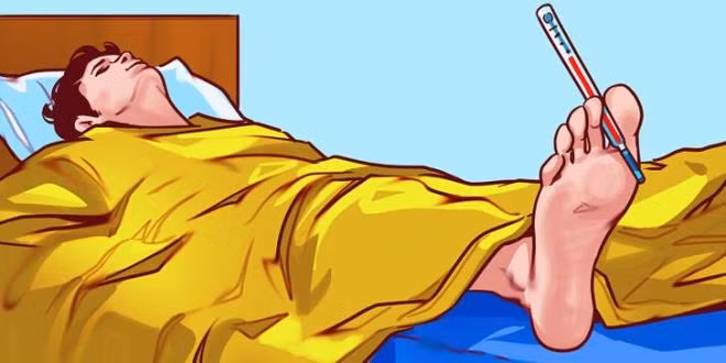Day la ly do ban nen tho chan ra khoi chan khi ngu