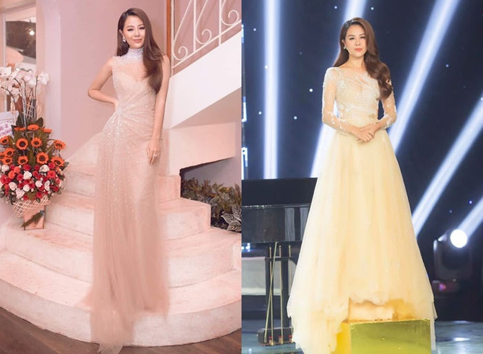 Khoác lên mình những thiết kế thách thức mắt nhìn, Nam Thư khéo léo phô diễn sắc vóc nhưng không hề phô phang. 