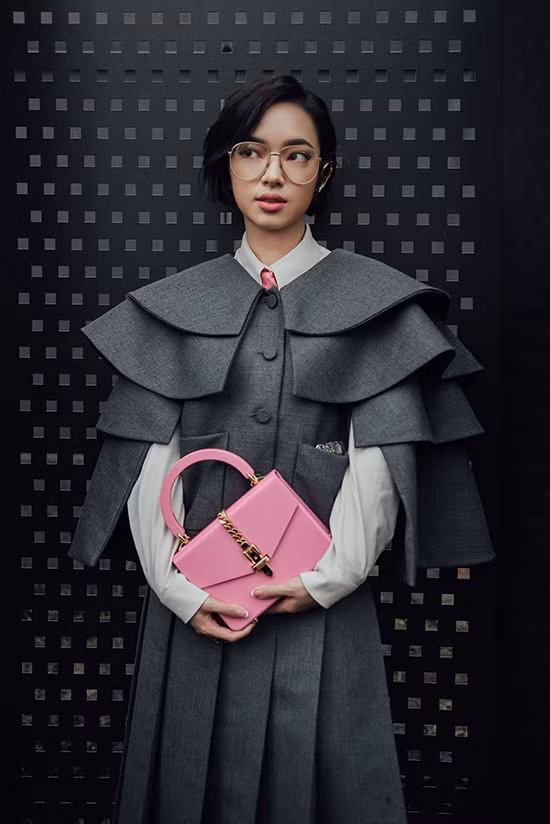 Châu Bùi được đánh giá là một trong những mỹ nhân Việt có gu thời trang đường phố đẹp và thời thượng nhất.