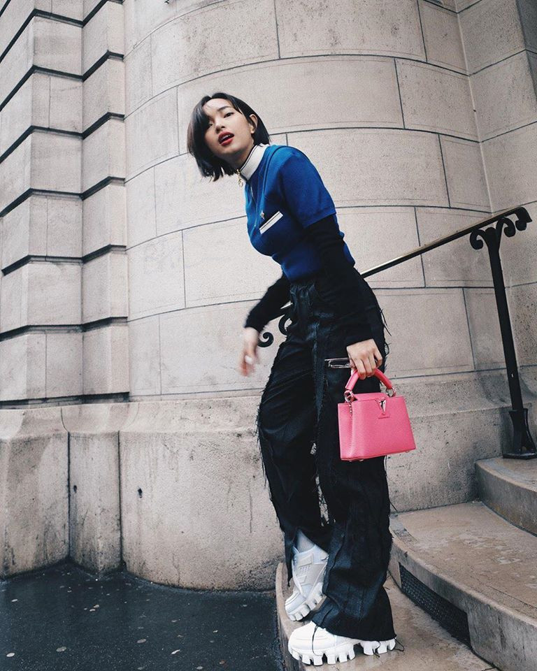 Điểm giúp Châu Bùi nổi bật và khác lạ so với dàn fashionista đình đám của làng giải trí Việt chính là yếu tố độc và lạ.