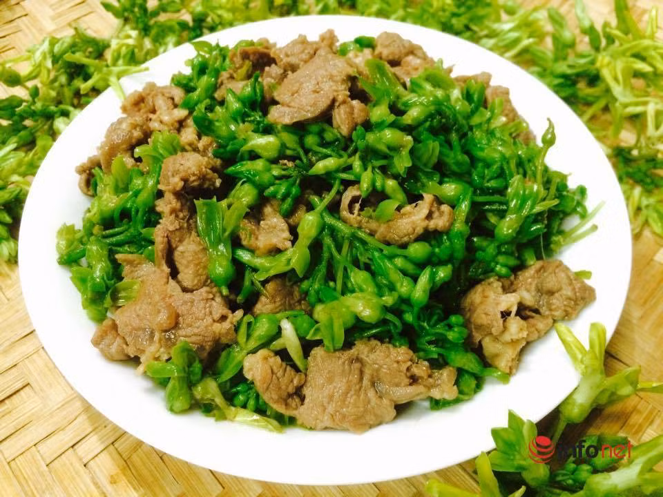 Cach lam mon hoa thien ly xao thit bo thom mat, ngot bui-Hinh-5