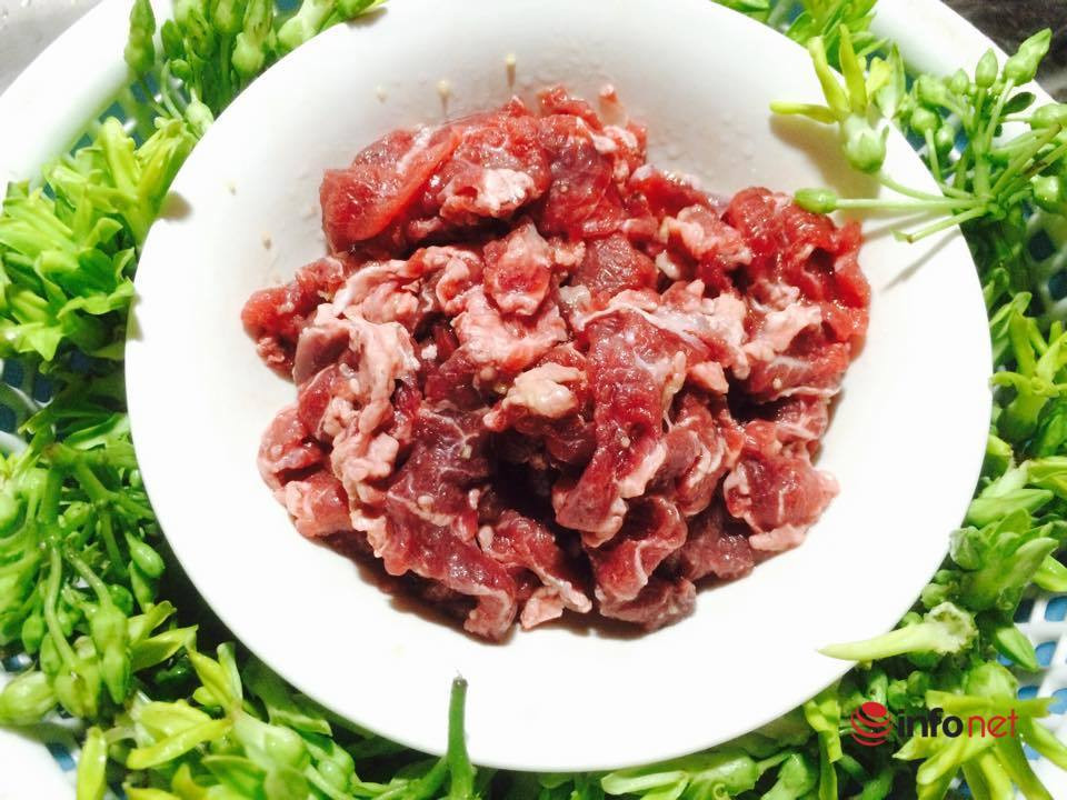 Cach lam mon hoa thien ly xao thit bo thom mat, ngot bui-Hinh-2