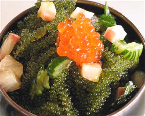 Ngoài loại tươi, nhiều người sành ăn còn có thể “trữ” rong nho khô trong nhà để khi cần là có thưởng thức ngay cũng rất tiện. Rong nho khô là loại rong tươi đã được trần qua nước muối để rút bớt nước, nhằm tăng thời gian bảo quản.