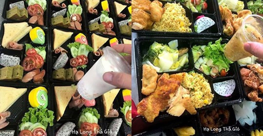 Khách sạn chuẩn bị những suất ăn sang trọng, phục vụ đủ 3 bữa một ngày.