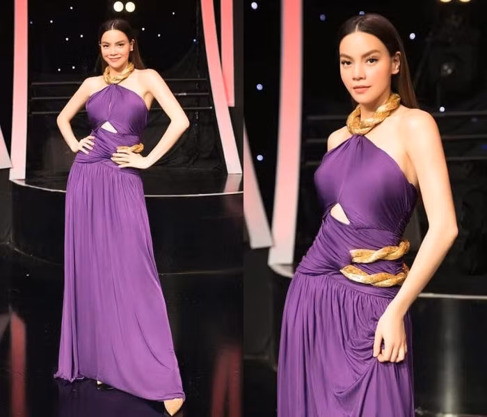 Hồ Ngọc Hà chiếm trọn ánh nhìn khi xuất hiện với bộ cánh thuộc thương hiệu thời trang đình đám.