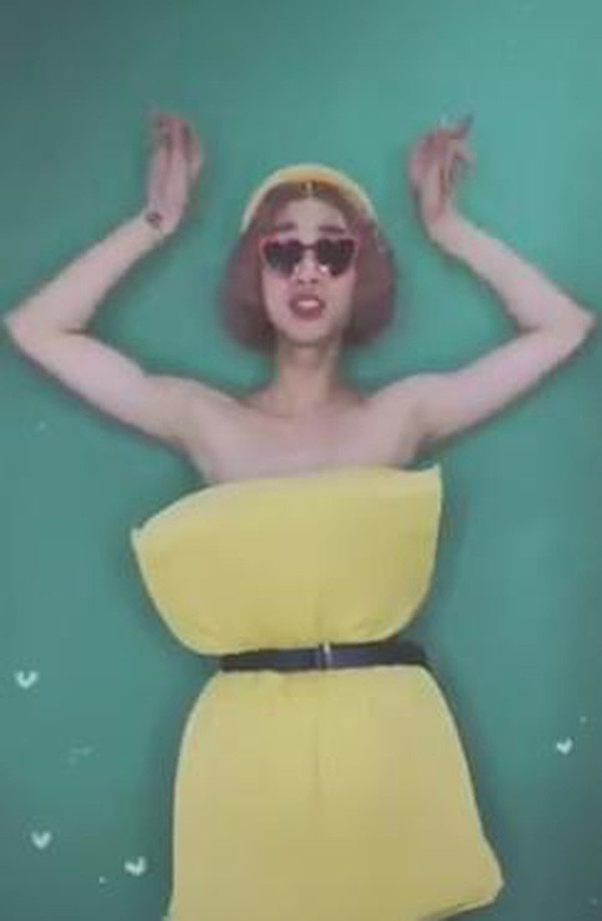 Hải Triều cũng nhanh chóng hòa vào trào lưu thời trang cực hot bằng một màn "lên đồ" khiến fan có dịp "cười ra nước mắt".