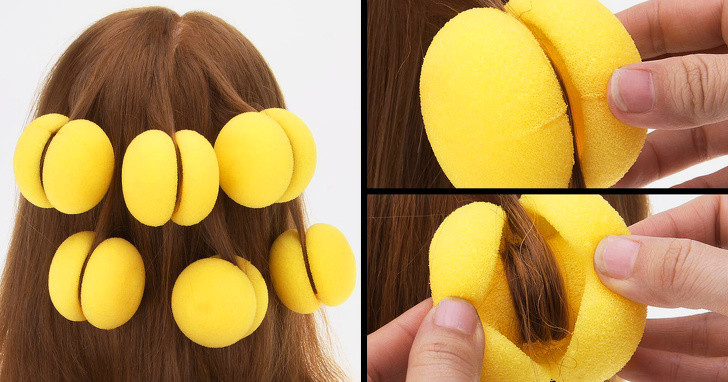 Lô uốn tóc trông giống như trái đào: Những con lăn xinh xắn này có thể cứu tóc bạn khỏi hư tổn và làm cho giấc ngủ của bạn êm ái hơn. Sản phẩm làm đẹp kỳ lạ này lại được nhiều chị em thích thú.