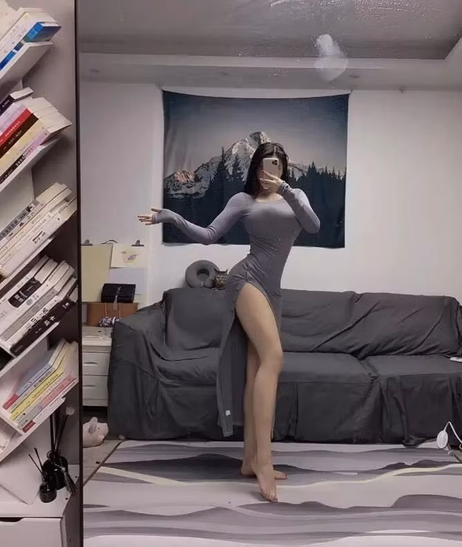 Để có vóc dáng nóng bỏng và gợi cảm như hiện tại, Liu Tai Yang luôn nỗ lực luyện tập mỗi ngày trong phòng tập.