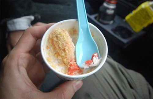 Kem vị tôm cũng là món ăn bạn nên thử nếu có dịp đến Nhật.