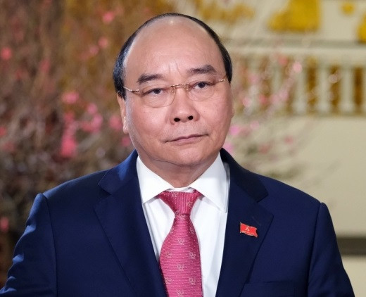 Chu tich nuoc Nguyen Xuan Phuc chuc Tet Nham Dan 2022