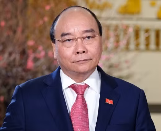 Chu tich nuoc Nguyen Xuan Phuc chuc Tet Nham Dan 2022