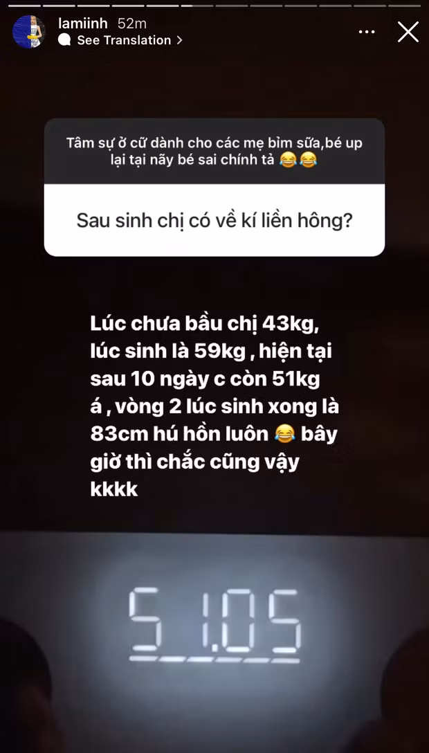 Ban gai Decao lan dau cong khai hinh anh bau bi, tiet lo phan ung ban trai-Hinh-3