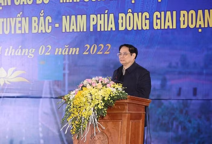 Thu tuong du Le khanh thanh doan duong cao toc Cao Bo - Mai Son