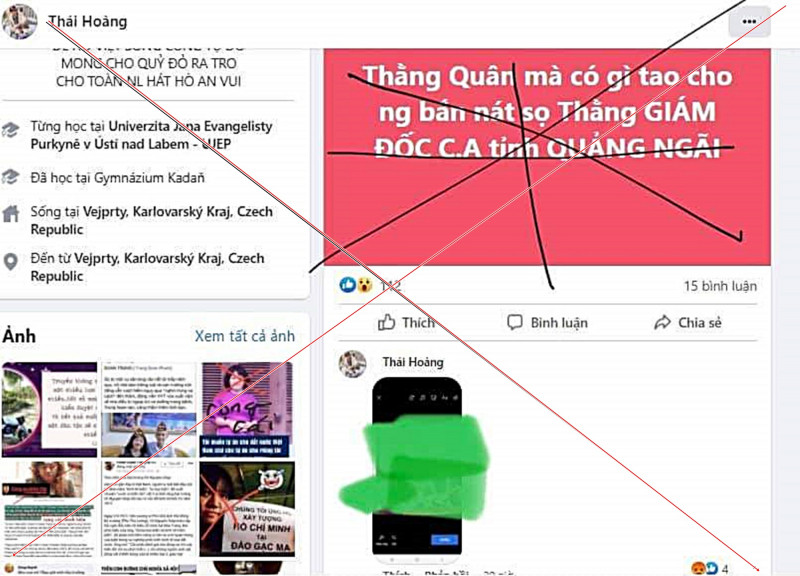 Ke doa ban Giam doc Cong an tinh Quang Ngai dang o nuoc ngoai: Kho xu ly?