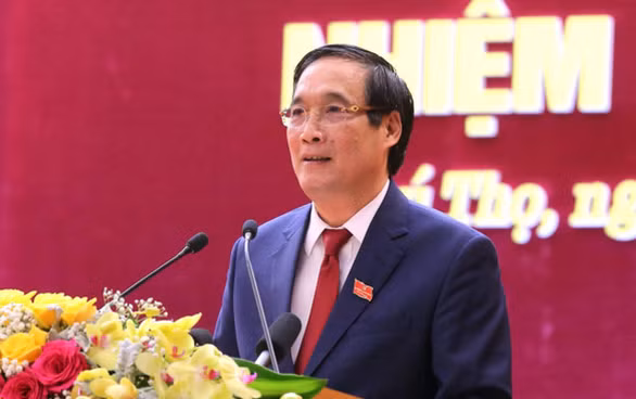 Ông Bùi Minh Châu, Ủy viên Trung ương Đảng khóa XIII, Bí thư Tỉnh ủy Phú Thọ, Chủ tịch Hội đồng nhân dân tỉnh Phú Thọ. 