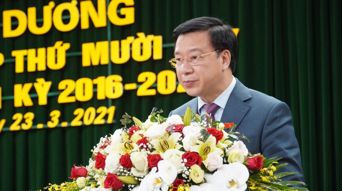 Ông Phạm Xuân Thăng, Ủy viên Trung ương Đảng, Bí thư Tỉnh ủy, Chủ tịch HĐND tỉnh Hải Dương.