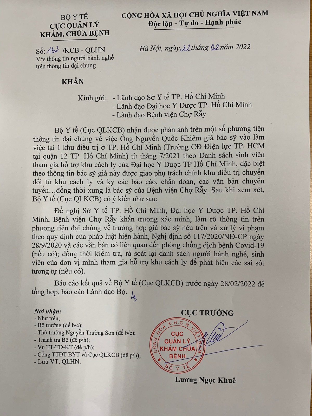 Gia bac si vao khu dieu tri F0 o TP HCM: Bo Y te noi gi?-Hinh-2