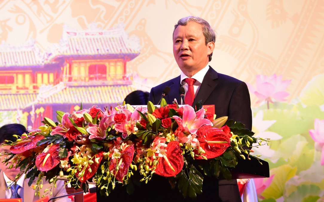 Ông Lê Trường Lưu, Ủy viên Ban Chấp hành Trung ương Đảng, Bí thư Tỉnh uỷ, Chủ tịch Hội đồng Nhân dân tỉnh Thừa Thiên Huế.