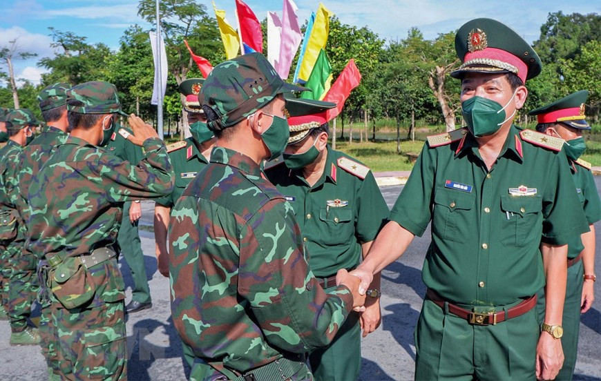 Thiếu tướng Nguyễn Văn Gấu. (Ảnh: TTXVN)