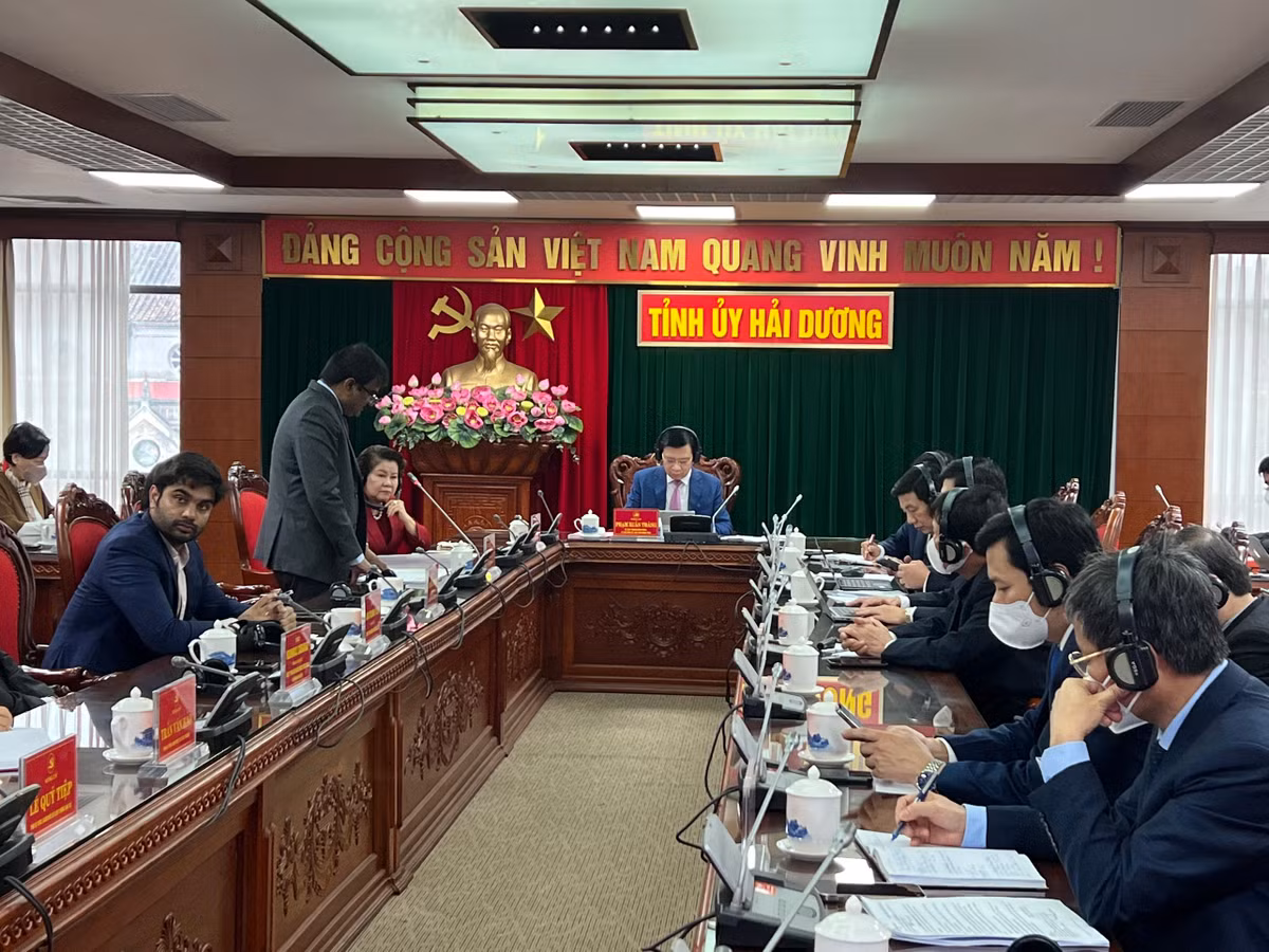 Nha dau tu An Do se dau tu Cong vien duoc quoc te tai Hai Duong