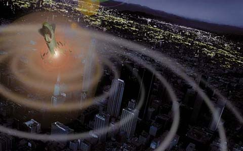 8. Bom điện từ (bom E): Vô hiệu hóa thiết bị điện tử và mạng lưới điện, nhưng kết quả khó dự đoán và có thể ảnh hưởng đến thiết bị của đồng minh. (Ảnh: CTV)