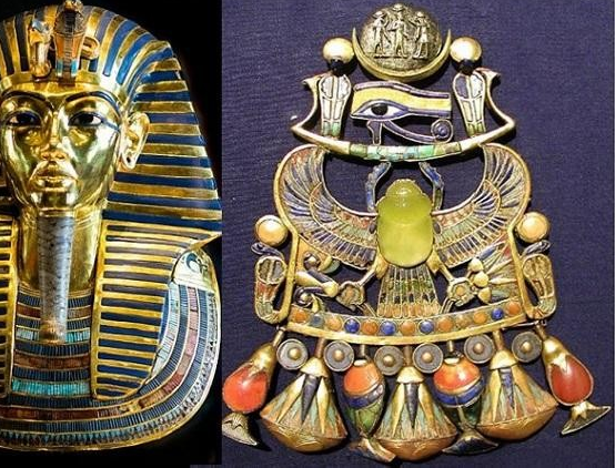 Đầu tiên, hãy nói về cái ghim cài áo của Tutankhamun. Ban đầu, các nhà khoa học cho rằng nó được làm từ chalcedony, một loại thạch anh. Tuy nhiên, sau nhiều năm nghiên cứu, họ đã phát hiện rằng chất liệu của chiếc ghim cài áo thực ra là thủy tinh Silica từ sa mạc Libya.