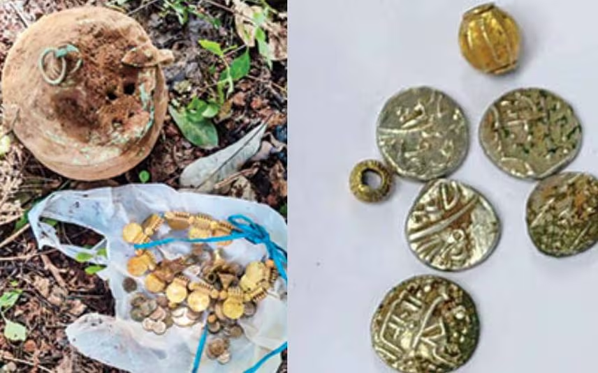 Ban đầu, họ nghĩ đó là một quả bom nhưng sau đó đã phát hiện ra kho báu.