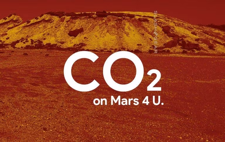 Chất hữu cơ phi sinh học, được hình thành từ quá trình quang phân CO2 trong khí quyển sao Hỏa, có thể là chìa khóa giải thích nguồn gốc sự sống.(Ảnh: SlashGear)