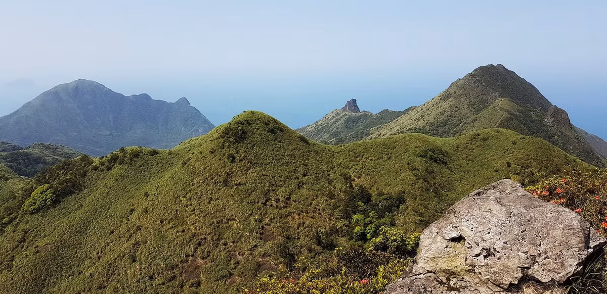 4. Phật ngủ núi Paiyashan, Đài Loan: Núi Paiyashan ở Đài Loan cũng nổi tiếng với hình ảnh "Phật ngủ" khi nhìn từ xa. Đỉnh núi trông giống như đầu của một vị Phật đang nằm ngủ, tạo nên một hình ảnh yên bình và thiêng liêng. Đây là một điểm du lịch thu hút nhiều du khách đến khám phá và thưởng ngoạn cảnh quan hùng vĩ.(Ảnh: Tom Rook Art)