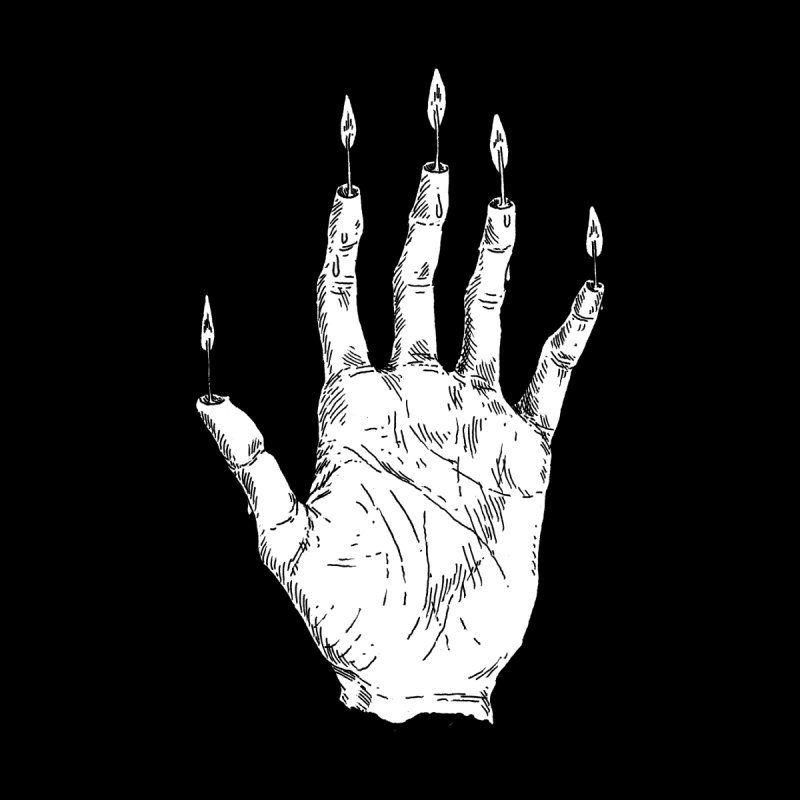 Để vô hiệu hóa Bàn tay Vinh quang, chủ nhà có thể sử dụng một hỗn hợp gồm mật của mèo đen, mỡ của gà mái trắng và máu của cú bôi lên cửa ra vào hoặc cửa sổ. (Ảnh: Threadless)