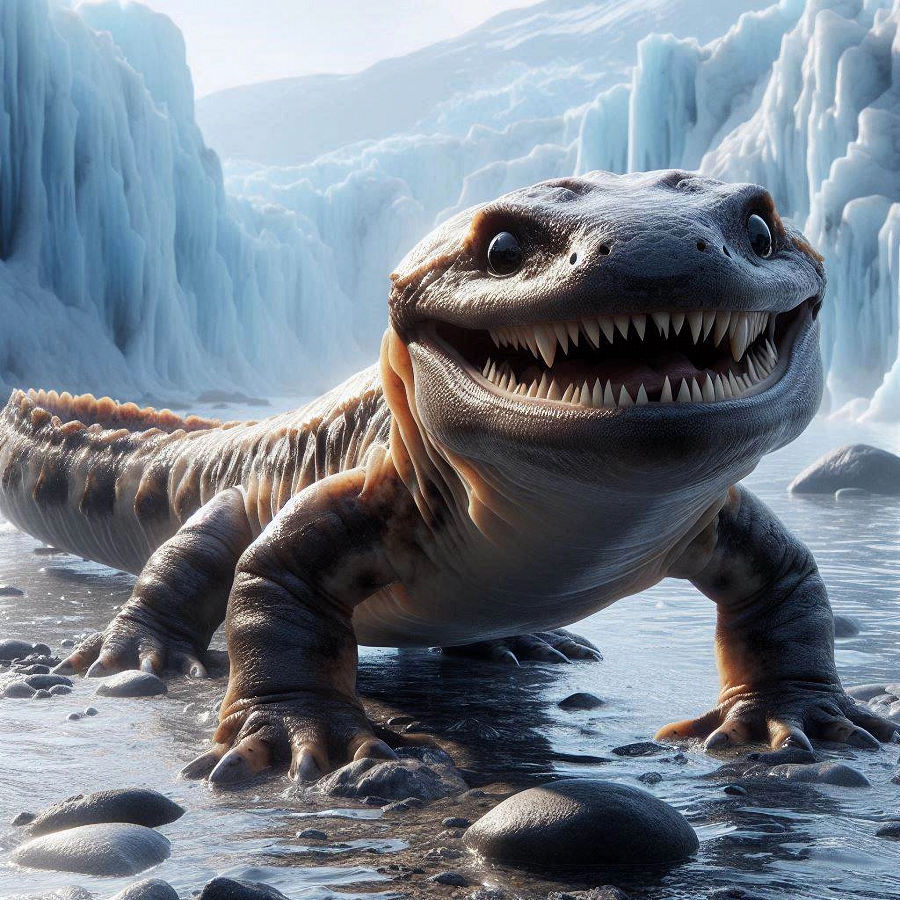 G. jennyae là một loài bốn chân, giữ lại nhiều đặc điểm nguyên thủy như mang và các chi chưa tiến hóa hoàn toàn để di chuyển trên cạn.