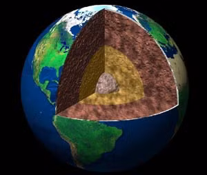 5. Canxi: Canxi chiếm khoảng 4,2% khối lượng lớp vỏ. Nó xuất hiện dưới dạng hợp chất như đá vôi (canxi cacbonat), thạch cao (canxi sunphat) và fluorit (canxi florua).