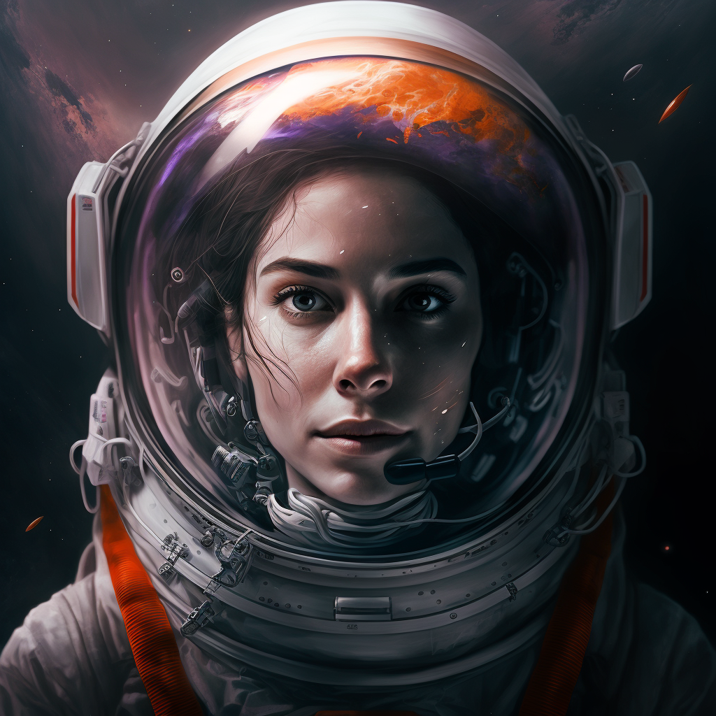 Trọng lượng nhẹ hơn của phụ nữ giúp tiết kiệm nhiên liệu và tài nguyên trên tàu vũ trụ, trong khi việc tiêu thụ ít hơn cũng giảm tải cho hệ thống tái chế và tiết kiệm chi phí lương thực. (Ảnh: DeviantArt)