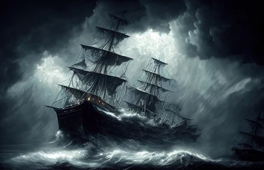 Có giả thuyết cho rằng toàn bộ thành viên trên tàu là tội phạm nghiêm trọng hoặc mắc bệnh dịch hạch và bị đày ra biển. (Ảnh: shutterstock)