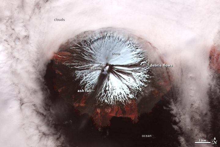 Bằng chứng từ khảo cổ, đo địa chấn, và phân tích hóa học cho thấy vụ phun trào khổng lồ cổ xưa đã tạo nên quần đảo này.