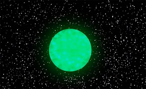 Phần mạnh nhất của quang phổ ánh sáng Mặt trời là màu xanh lục, nhưng sự kết hợp của tất cả các màu sắc này tạo ra ánh sáng trắng.