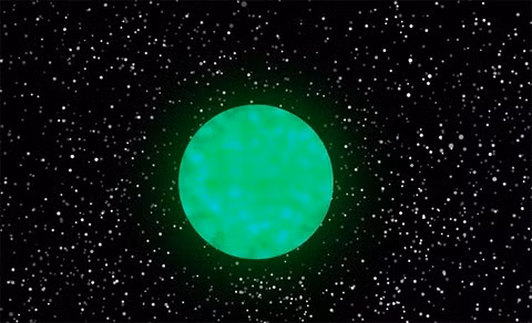 Phần mạnh nhất của quang phổ ánh sáng Mặt trời là màu xanh lục, nhưng sự kết hợp của tất cả các màu sắc này tạo ra ánh sáng trắng.