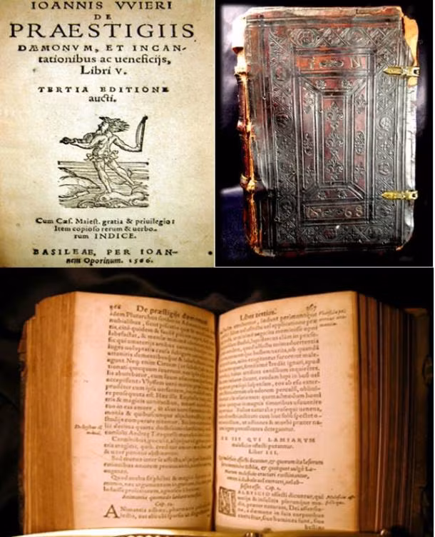 4. Pseudomonarchia Daemonum: Cuốn sách từ thế kỷ 16 do Johann Weyer viết, tóm tắt tên của 69 con quỷ.