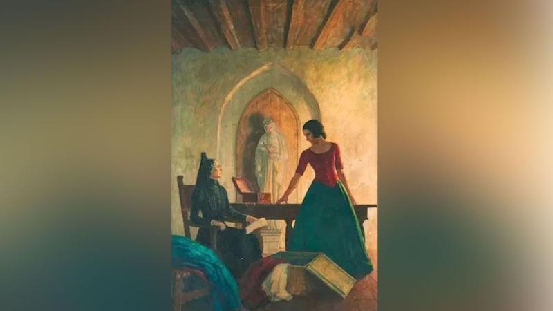 Khi tò mò về giá trị của bức tranh, cô đã đăng ảnh lên trang Facebook "Những thứ tìm thấy trên tường – Và những phát hiện ẩn giấu khác".