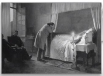 Tuy nhiên, tin đồn về quá khứ đầy nghi vấn của Edward lan ra, và bà Mary kể rằng Zona đã đến thăm bà trong mơ suốt bốn đêm, tiết lộ rằng Edward đã giết cô sau khi nổi giận vì cô không ăn thịt vào bữa tối. (Ảnh: Dying Words)