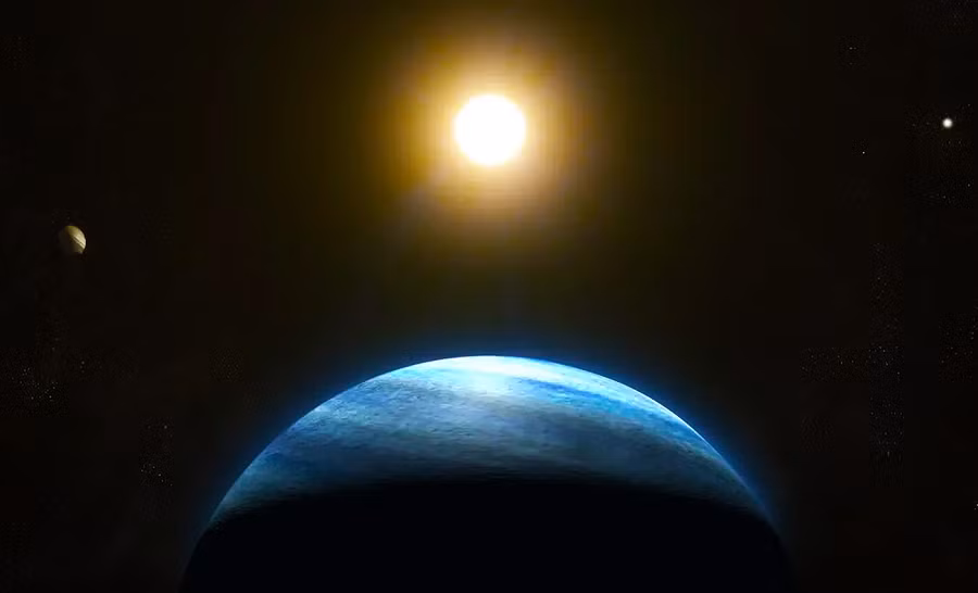 TOI-4633 C có khối lượng khoảng 0,387 lần Sao Mộc và bán kính lớn hơn Trái Đất khoảng 3,2 lần. (Ảnh: Earth.com)