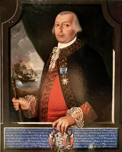 6. Chân dung Bernardo de Galvez: Bức chân dung tại khách sạn Galvez ở Mỹ, khiến người xem cảm thấy đôi mắt trong tranh luôn dõi theo họ. (Ảnh: The Advocate)