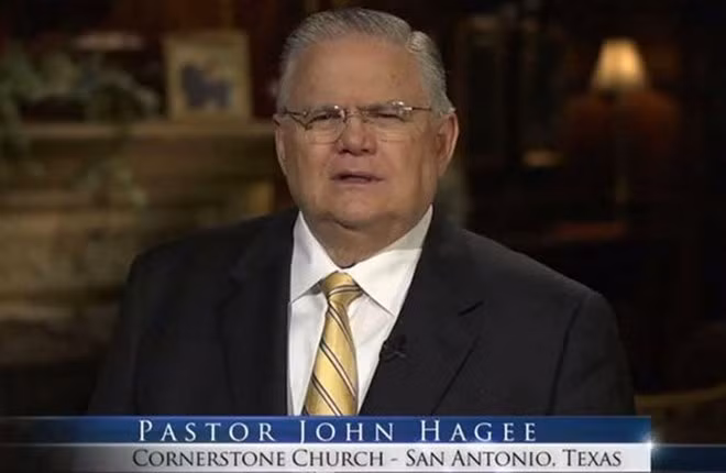 Mục sư John Hagee. (Nguồn: YouTube)