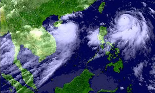 Ap thap tren bien Dong nguy co manh thanh bao