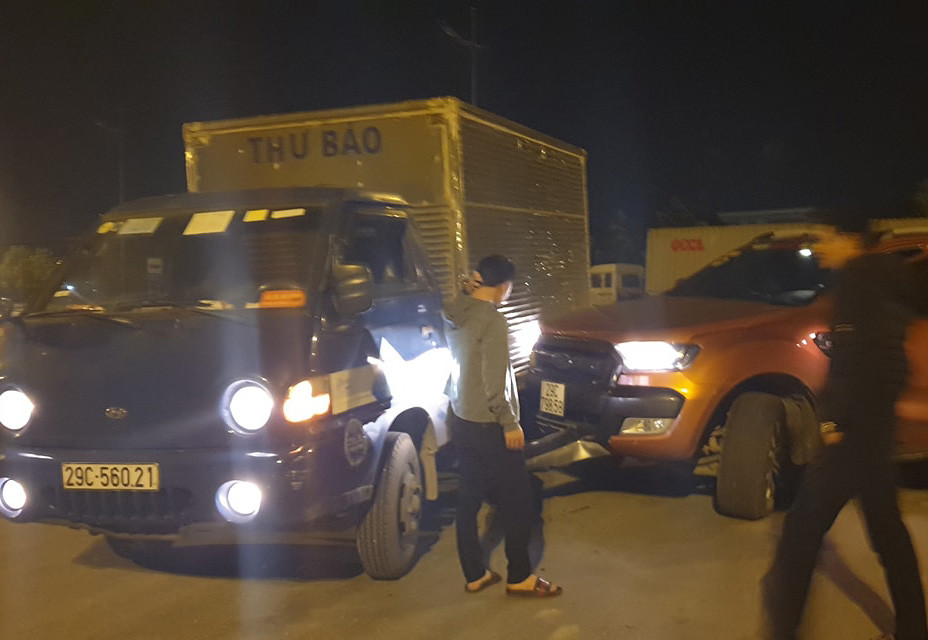 Gay tai nan, bi giu giay to, tai xe lam 