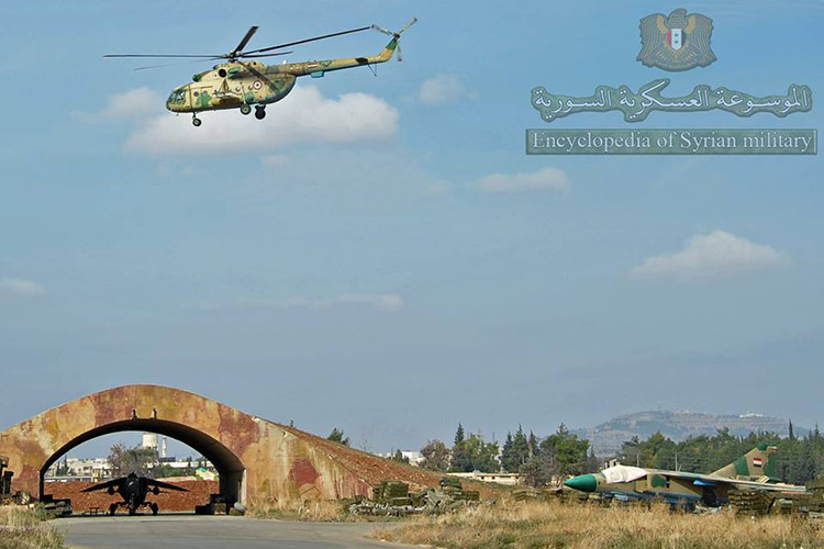 Với sự xuất hiện không xác định số lượng của Mi-8MTPR-1 hay Mi-17 cải biên trang bị Richag-AV, đã cho chúng ta thấy rõ người Nga luôn sẵn sàng cho tình huống Mỹ tấn công tên lửa quy mô lớn vào Syria trong bối cảnh chiến sự đang có chiều hướng xấu đi đối với các nhóm phiến quân “tay sai” do Washington tạo ra kể từ lúc cuộc chiến diễn ra cho tới nay. Nguồn ảnh: Encyclopedia of Syrian.